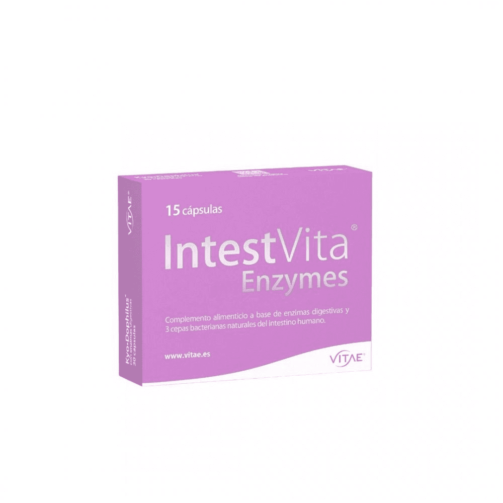 Vitae IntestVita Enzymes 15 cápsulas