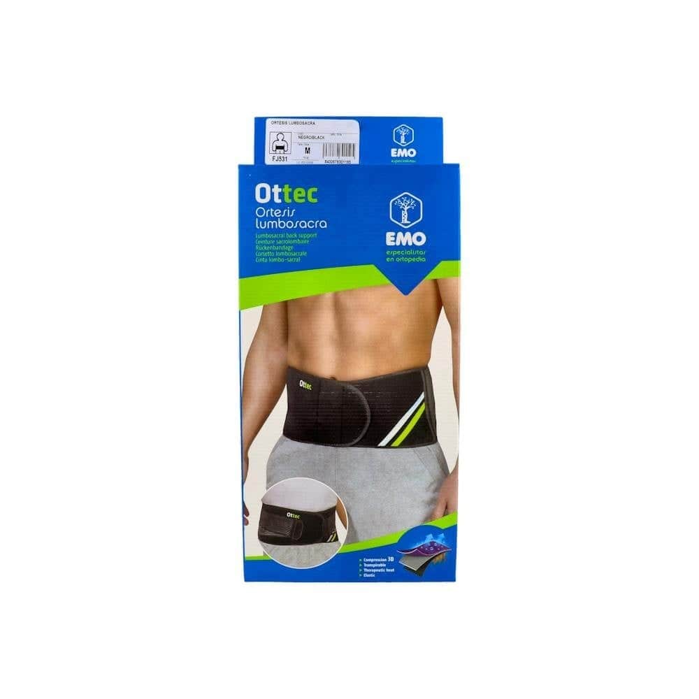 Emo Faja Deporte Doble Cierre Talla S 1 Unidad