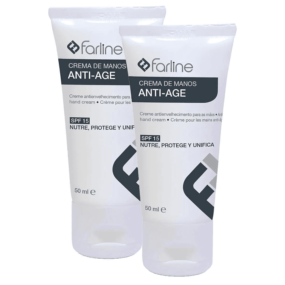 Farline Duplo Crema Manos Antiedad 2x50ml